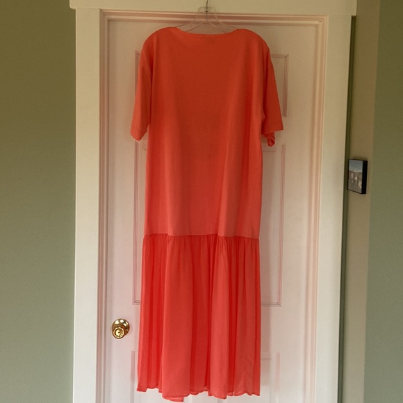 Johnny Was Coral Short Sleeve Sundress Small - Picture 4 of 6